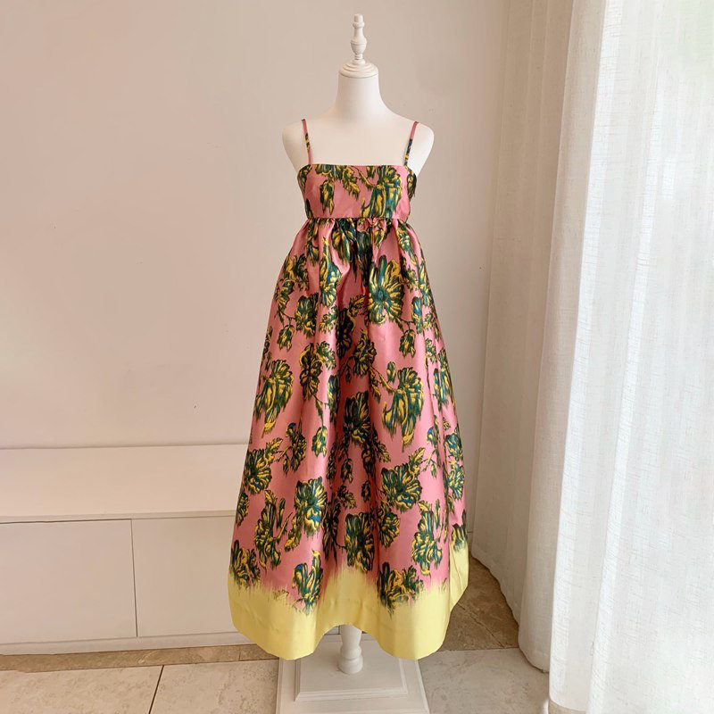 Alemais Floral Strappy Midi Dress — صورة 1