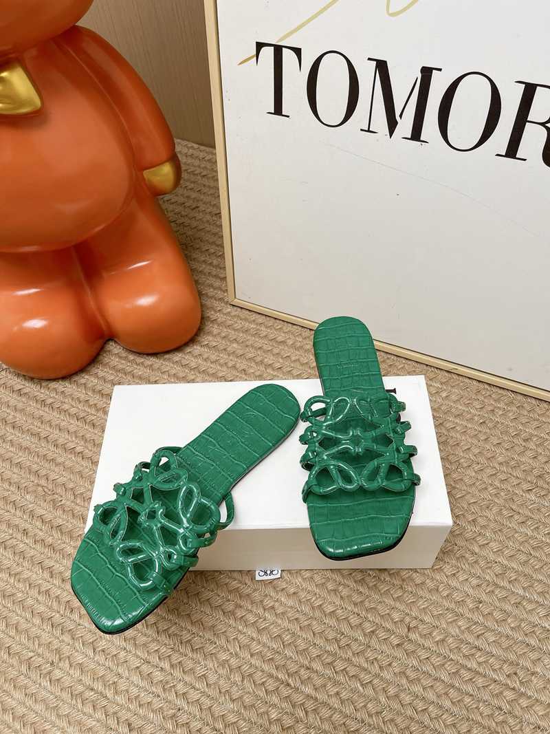 LOEWE Anagram Woven Slides — صورة 1