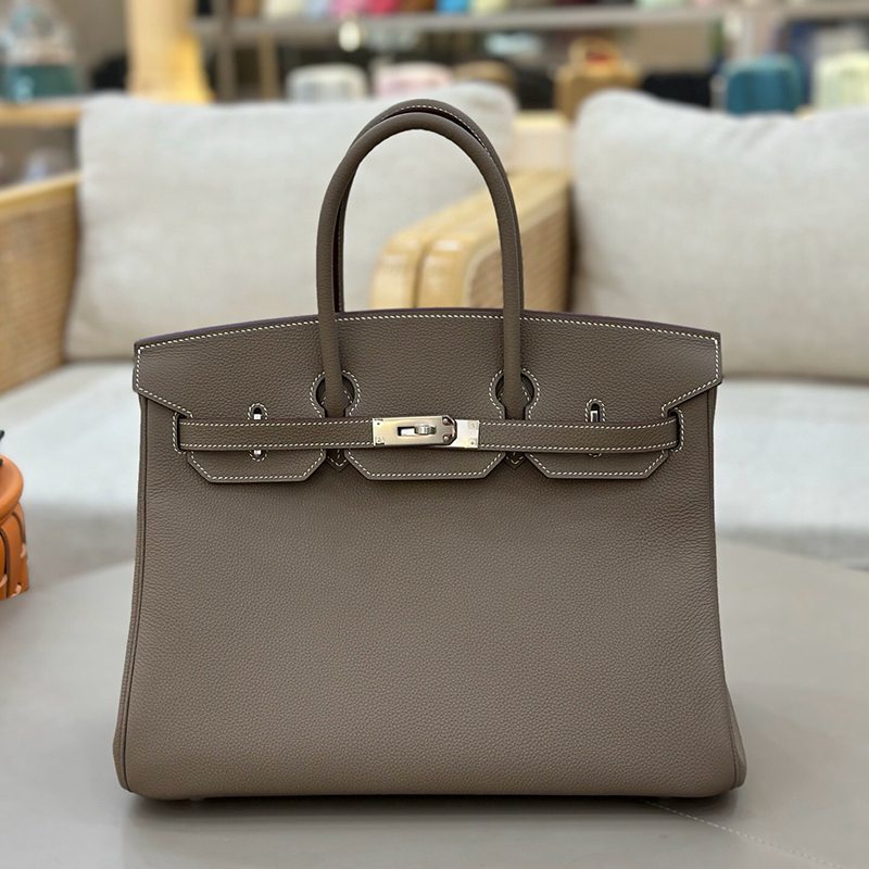 Hermès Structured Top Handle Bag — صورة 1