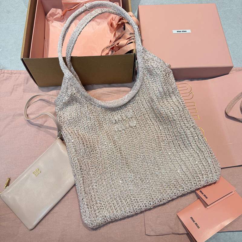 Miu Miu Crochet Tote Bag — صورة 1