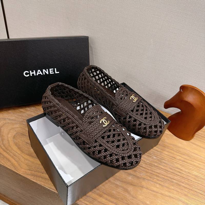 Chanel CC Woven Ballerinas — صورة 1