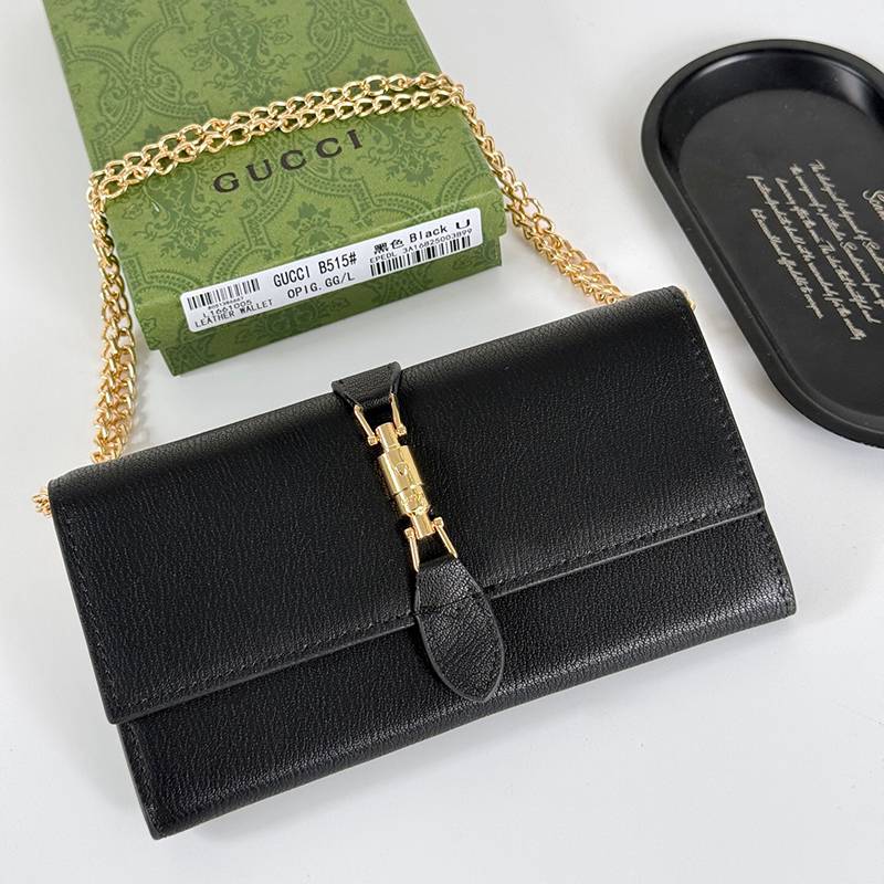 Gucci Bamboo Wallet on Chain — صورة 1